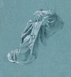 Kledingstudie voor "Arindal en Daura".