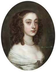 Portret van Elizabeth, gravin van Essex (olieverf op doek)