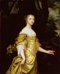 Portret van Frances, hertogin van Richmond