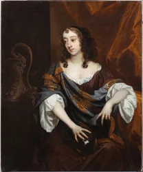 Portret van Lady Elizabeth Percy, vrouw van Arthur Capel
