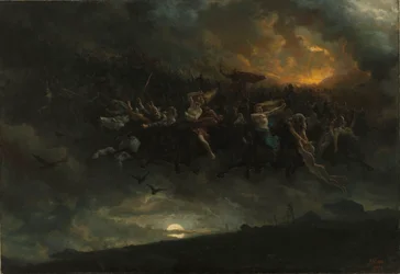 De wilde jacht op Odin, 1872.