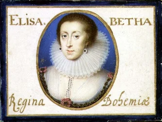 Portret van Elizabeth, Koningin van Bohemen