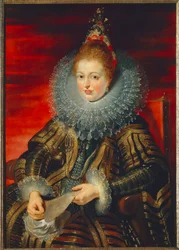 Oostenrijk, Wenen, Portret van Infanta Isabella Clara Eugenia van Habsburg (1566 - 1633)