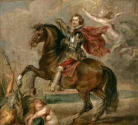 Ruiterportret van de hertog van Buckingham