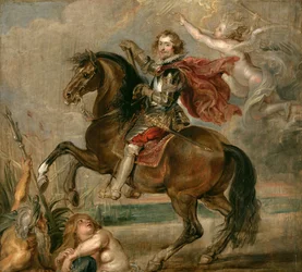 Ruiterportret van de Hertog van Buckingham