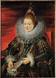 Infanta Isabella Clara Eugenia, ca.1613-15 (olieverf op hout)