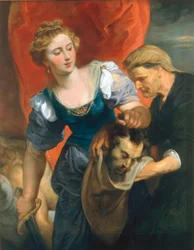 Judith met het hoofd van Holofernes