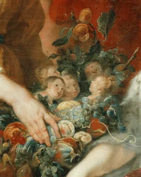 De geboorte van Louis XIII in Fontainebleau op 27 september 1601
