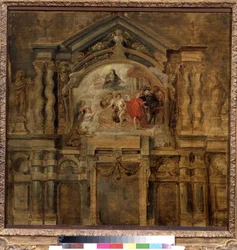 De apotheose van infante Isabella van Spanje