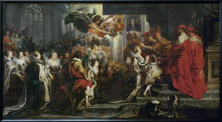 De kroning van Maria de