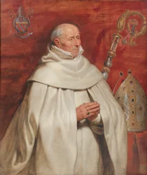 Matthaeus Yrsselius (1541-1629), abt van de Sint-Michielsabdij in Antwerpen, c. 1624