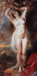 Perseus bevrijdt Andromeda