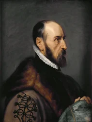 Portret van Abraham Ortelius