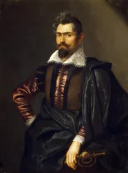 Portret van Caspar Schoppe 1576-1649, ca. 1606