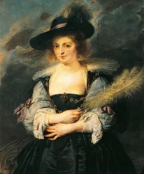 Portret van Helene Fourment (detail)