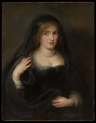 Portret van een vrouw, waarschijnlijk Susanna Lunden (Susanna Fourment, 1599-1628)