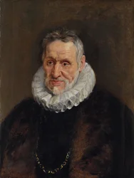 Portret van een Bebaarde Man