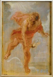 Prometheus brengt het vuur naar de aarde