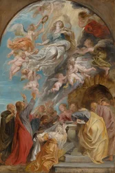 Schets voor de Tenhemelopneming van de Maagd