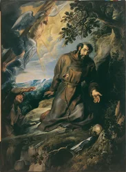 St. Franciscus ontvangt de stigmata