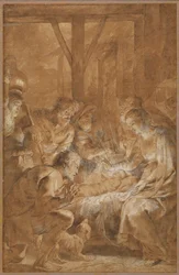 De Aanbidding der Herders, c.1613-4