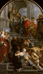 De Bekering van Sint Bavo, 1623-1624