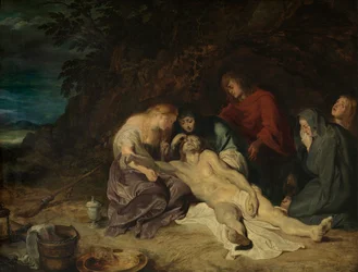 De rouw om de dode Christus