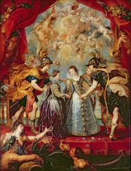 De Medici-cyclus: Uitwisseling van de twee prinsessen van Frankrijk en Spanje, 9 november 1615