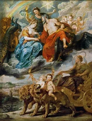 De ontmoeting van Maria de