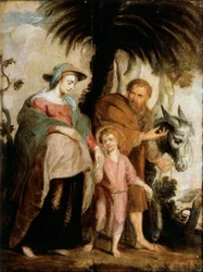 De Terugkeer uit Egypte, 1614