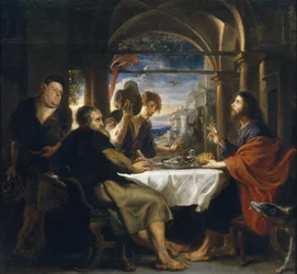 Het avondmaal in Emmaüs, 1638