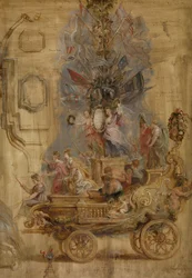 De triomfwagen van Kallo, 1638