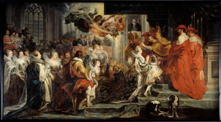 De kroning van Maria de