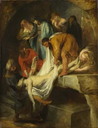 De graflegging van Christus