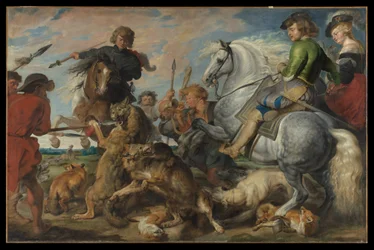 Jacht op wolven en vossen