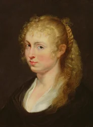 Jonge vrouw met krullend haar, ca. 1618-20