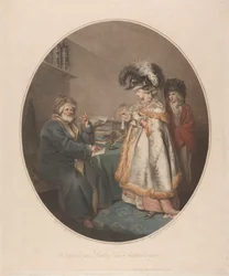 Goedgelovige Dame en Astrologer