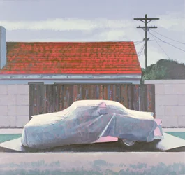 Ghost Car 2, Los Angeles, VS, 2002 (olieverf op linnen)