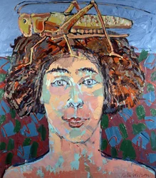 Sprinkhaanvrouw