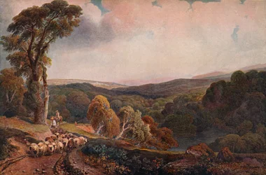 Dichtbij Lowther Castle, ca. 1818