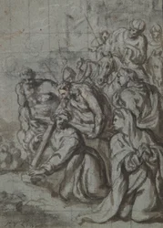 Christus draagt het kruis