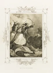 Christos Anagnostaras Uit het Album van Griekse Heldhaftigheid, ca. 1835