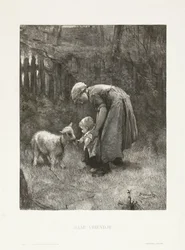 Haar vriendje