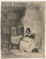 Lezende vrouw