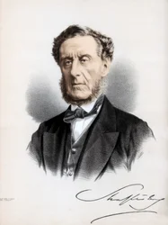 Anthony Ashley Cooper, 7e graaf van Shaftesbury, Engelse politicus en filantroop, ca. 1890