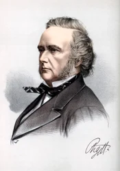 George Campbell, 8e hertog van Argyll, Schotse liberale politicus en schrijver, ca. 1890
