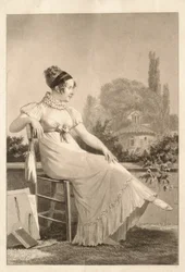 Portret van een jonge vrouw