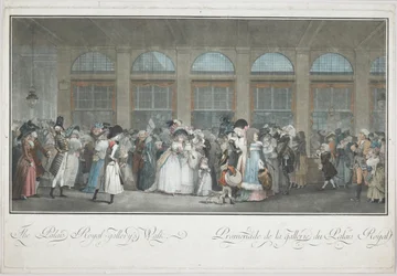 De Wandelgang van de Palais Royal Galerie