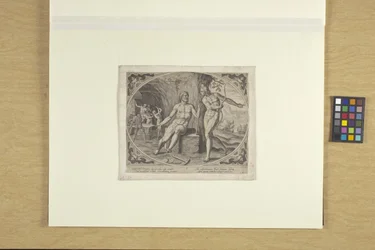 De smidse van Vulcanus, rond 1600