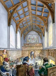 Grote zaal, Old Wardour Castle, 16e eeuw ca. 1995-1999